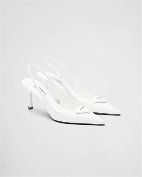 prada slingback dupe|prada slingback heels white.